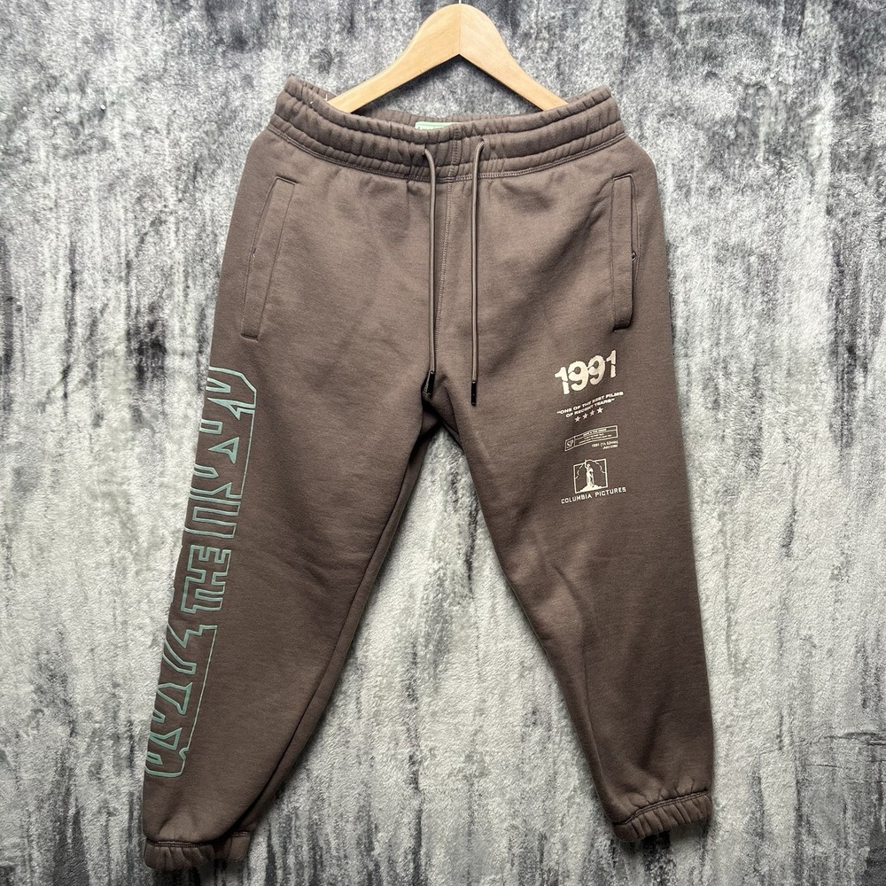 Boyz N The Hood Sweatpants Shoe Palace Men's Size Small Baggy Pants Brown - Picture 1 of 10